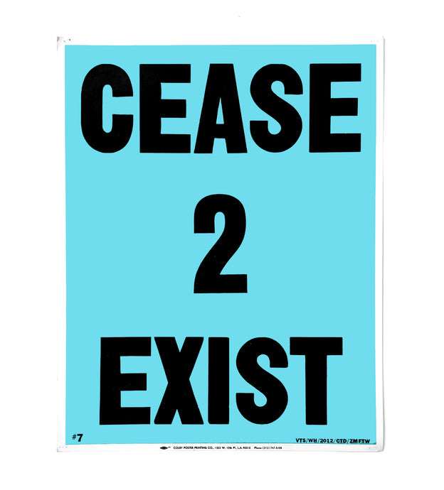 Cali DeWitt - Cease 2 Exist - Colby Poster