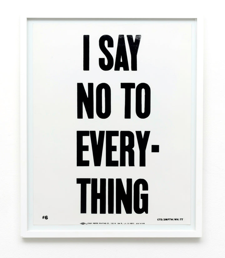 Cali DeWitt 'I Say No To Everything'