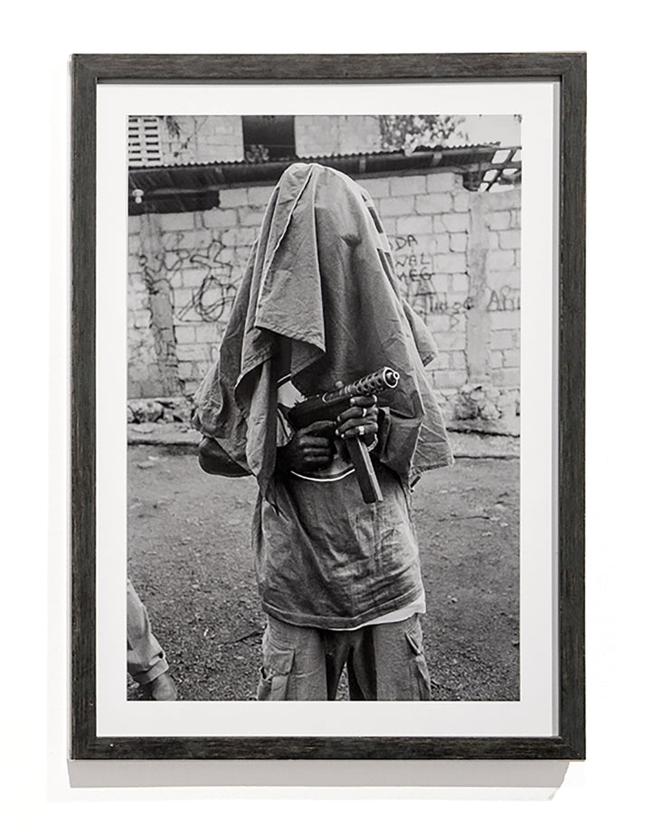 Francisco Giusti - Untitled Pro Aristide gang member.  Bel Air Port-au-Prince, Haiti (2004)