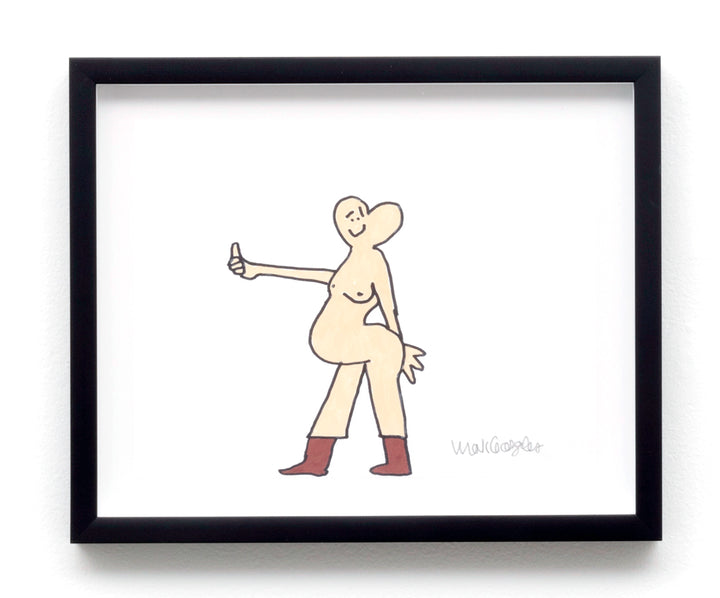 Mark Gonzales 'Untitled Drawing #55'