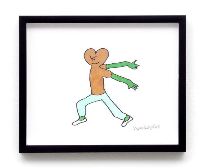 Mark Gonzales 'Untitled Drawing #129' (Framed)