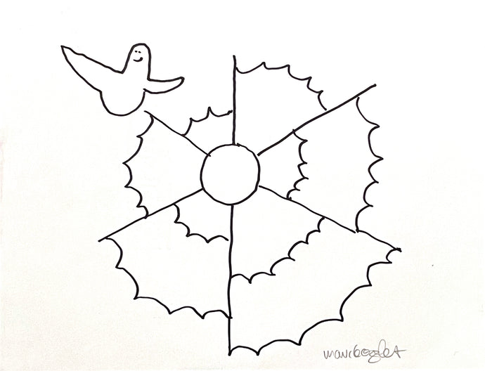 Mark Gonzales - Kaleidoscope Drawing #9