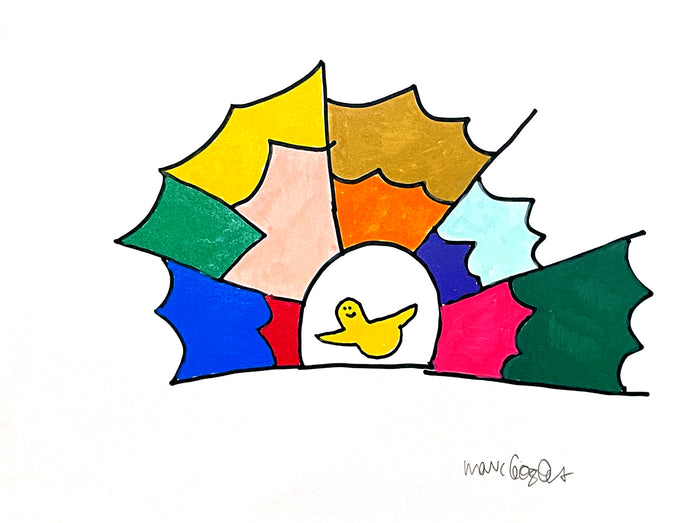 Mark Gonzales - Kaleidoscope Drawing #4