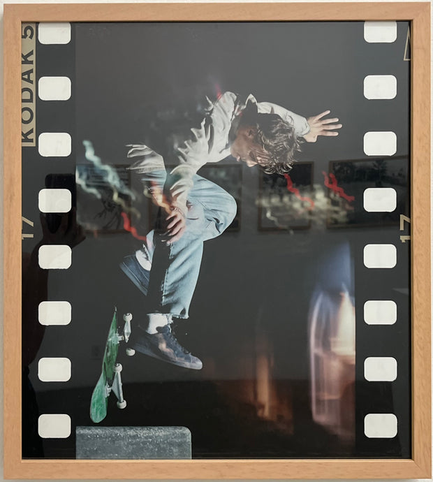 Spike Jonze “Rick Howard Nose Manuel nollie heel flip out San Francisco 1992”