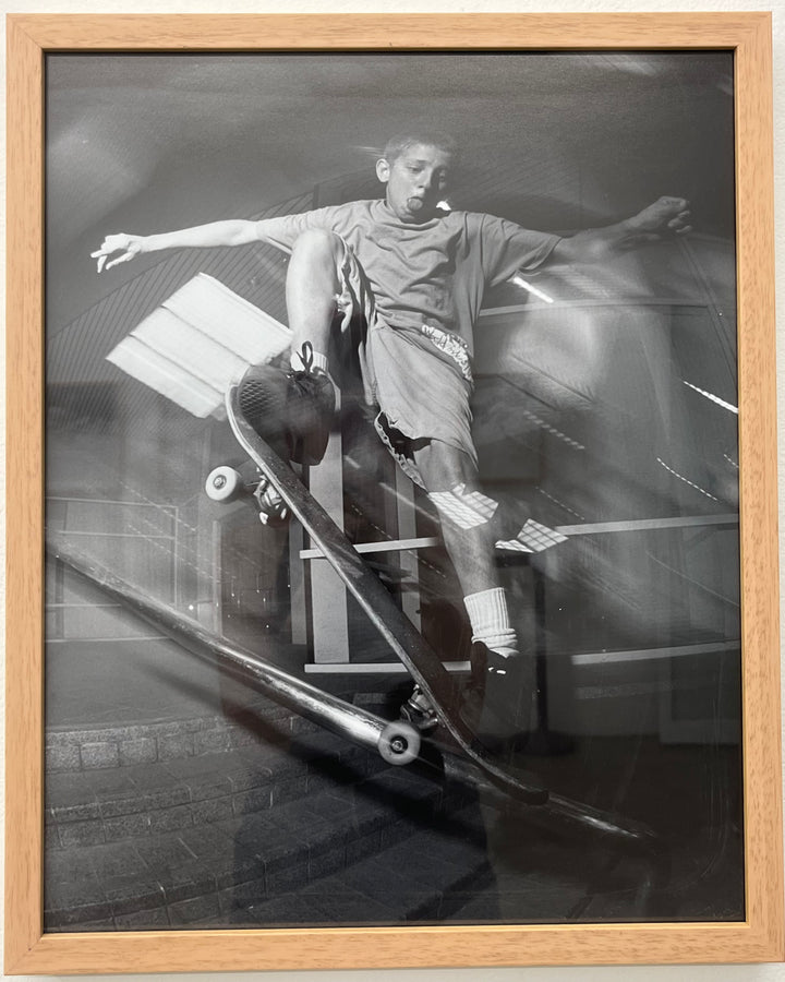 Spike Jonze “Guy Mariano  F-side nose grind Los Angeles 1991”