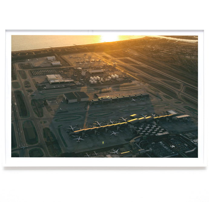 Karl Hab - Sunset at LAX. 2022