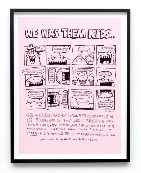 Kevin Lyons 'We Was Them Kids, 2011' - Exhibition Print