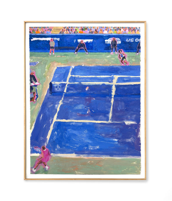 Brian Lotti - Woman's Blue Court