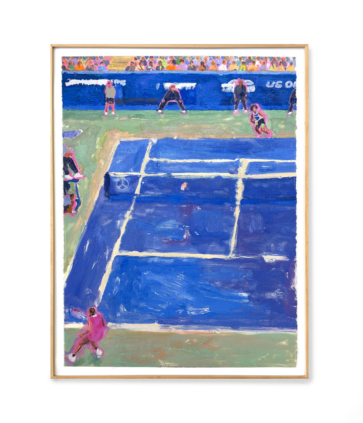 Brian Lotti - Woman's Blue Court