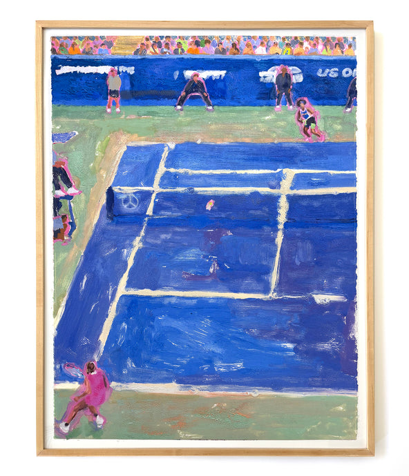 Brian Lotti - Woman's Blue Court