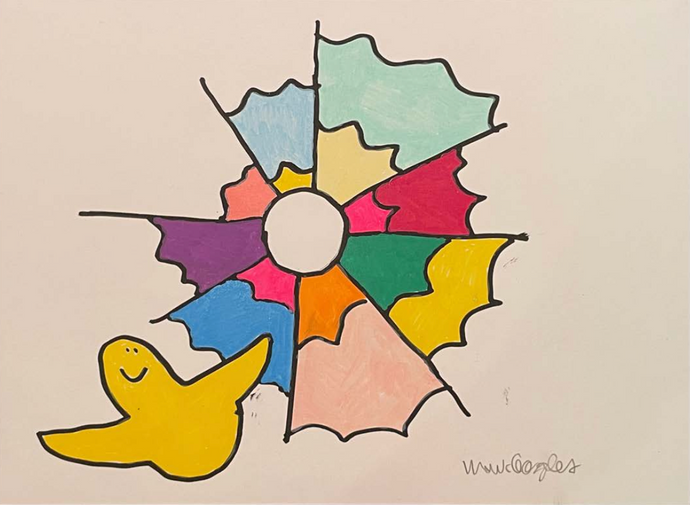 Kaleidoscope Drawing #2