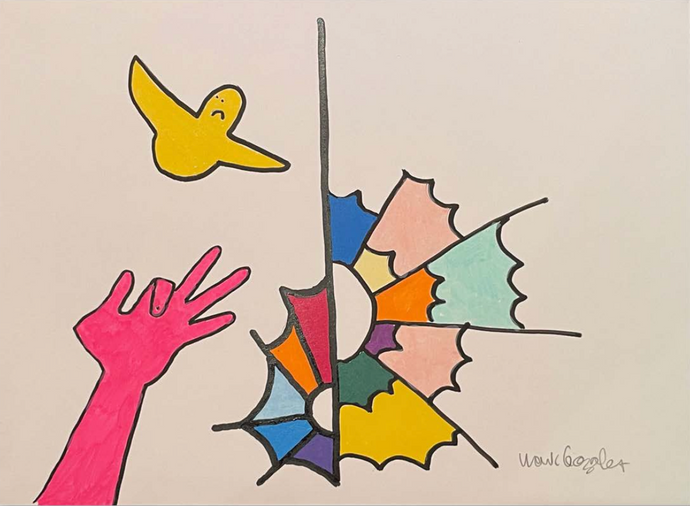 Kaleidoscope Drawing #3