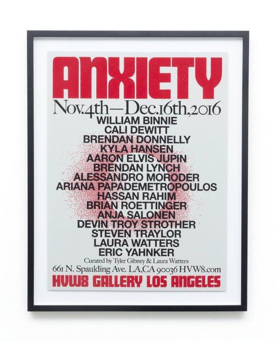 Anxiety (Exhibition Print)