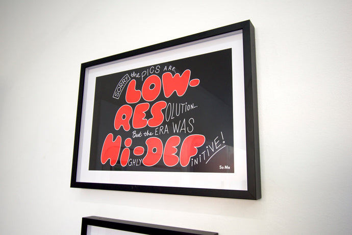 LOW-RES Hi-DEF by Glenjamn Exhibit Print